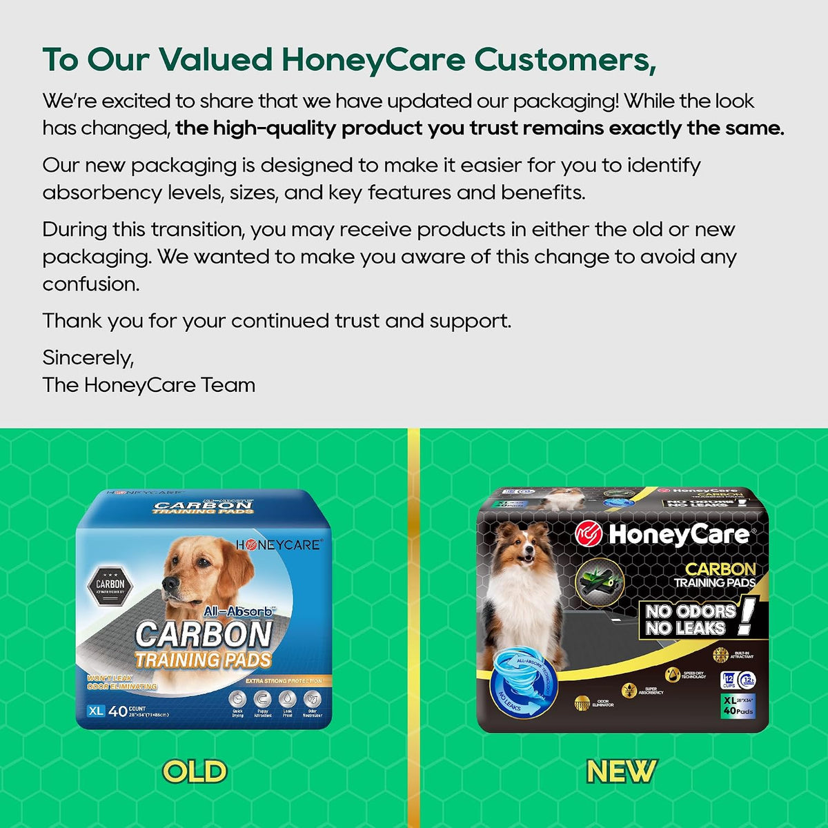 HONEY CARE All-Absorb Puppy Training Pads - Extra Large 28"x34" / 40.0 - image 2