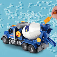 Dwi Dowellin Kid Trucks Toys for Boys Age 3-5 - mixer tuck - image 2