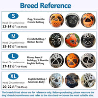 English Bulldog Muzzle, Soft Short Snout Dog Muzzle Stops Biting – Essentials for Dogs - Hot Pink / L（Head 17-18½"） - image 3