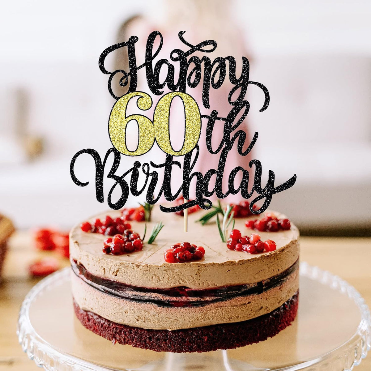 Happy 75th Birthday Cake Topper, 75th Birthday Cake Decorations – Fun for Kids & Family - 60 - image 3