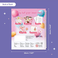BSCOOL Nail Art Book for kids Stickers and Design Guides. - 1 PCS - Play and Bake Activity Book - image 2