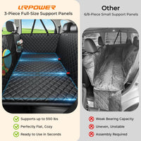 URPOWER Back Seat Extender for Dogs - Black / XL - Full Size Crew Cab Truck - image 4