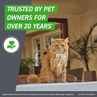FRONTLINE Plus Flea and Tick Treatment for Cats Over 1.5 lbs. 3 Treatments