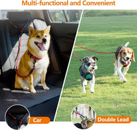Taglory Double Dog Leash Coupler for Two Dogs - 30 Inch (Pack of 1) / Red - image 3
