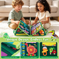 Winblo Toddler Busy Board - Light Green - image 3