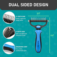 Maxpower Planet Dog Grooming Rake, Deshedding Undercoat Brush - B1 - Rake, Gloves & Comb / Large - image 3