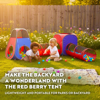 Playz 4pc Kids pop up Play Tent - image 2