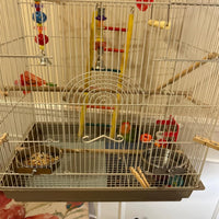 Parrot Feeding Dish Cups,Stainless Steel Bird Food Water Bowl Parakeet Feeder Birds Cage Ball Toys - 【4 PCS】 / 【S:3.9x1.6 Inches】 - image 4