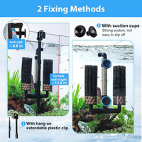 hygger Aquarium Double Sponge Filter: Upgraded Sponge Filter - S (For 10-40 Gallon) - image 4