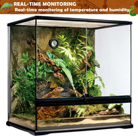 Reptile Thermometer and Humidity Gauge - 2PCS Rounded - image 4