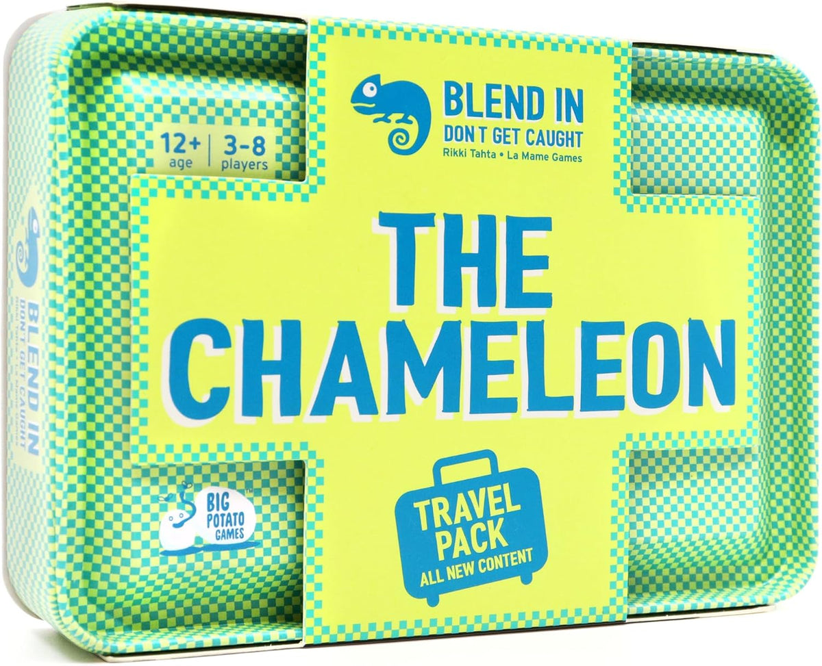 The Chameleon Board Game: Award-Winning Catch The Traitors Party Game – Fun for Kids & Family - Big Potato The Chameleon Travel
