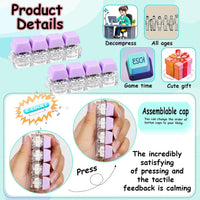 2 PCS Keyboard Fidget Toy - Purple / General - image 3