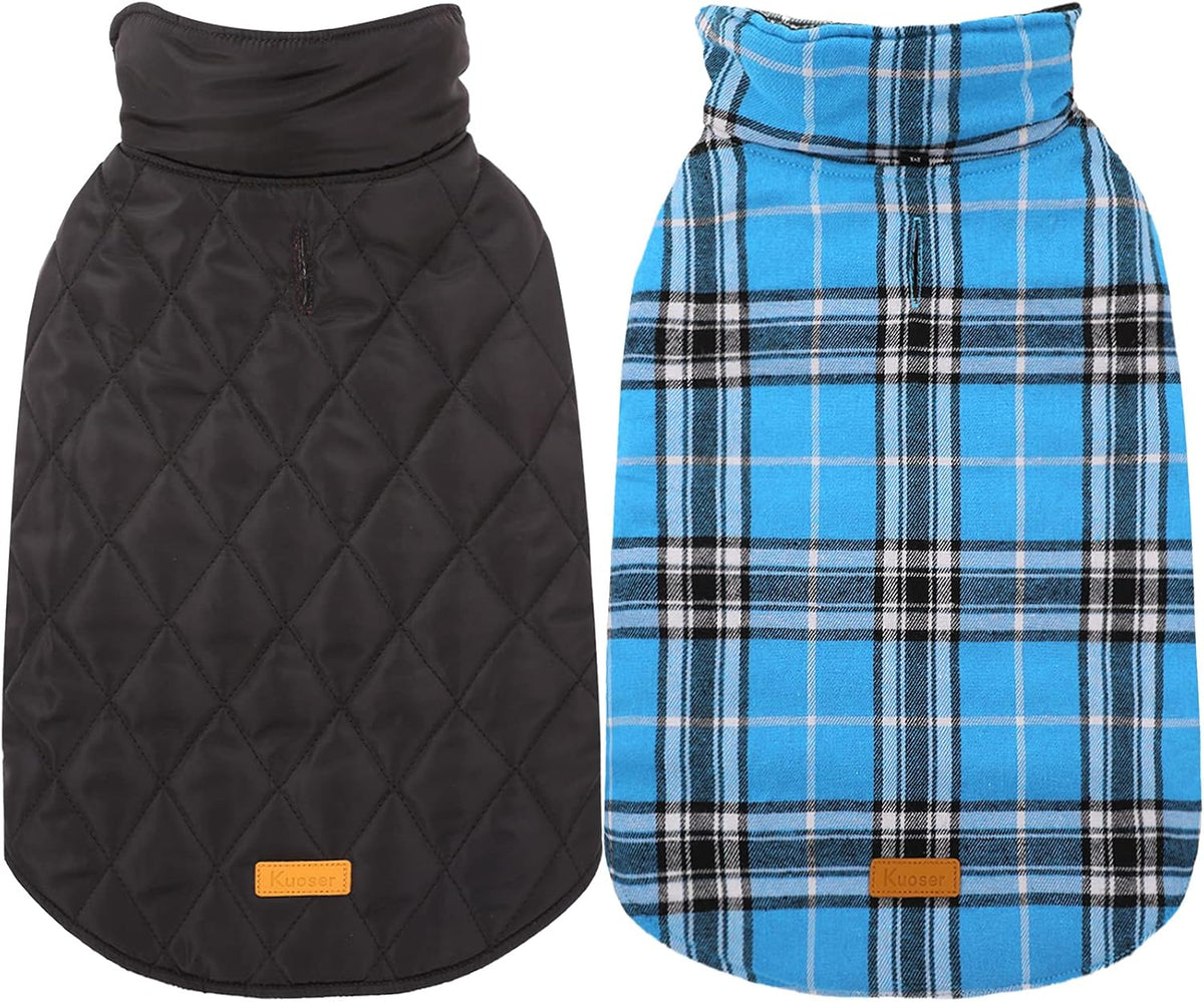 Kuoser Waterproof Dog Coat - Blue / X-Large (Pack of 1)