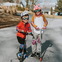 Soft-Style Kids Knee and Elbow Pads with Bike Gloves - Small / Captain USA - image 4