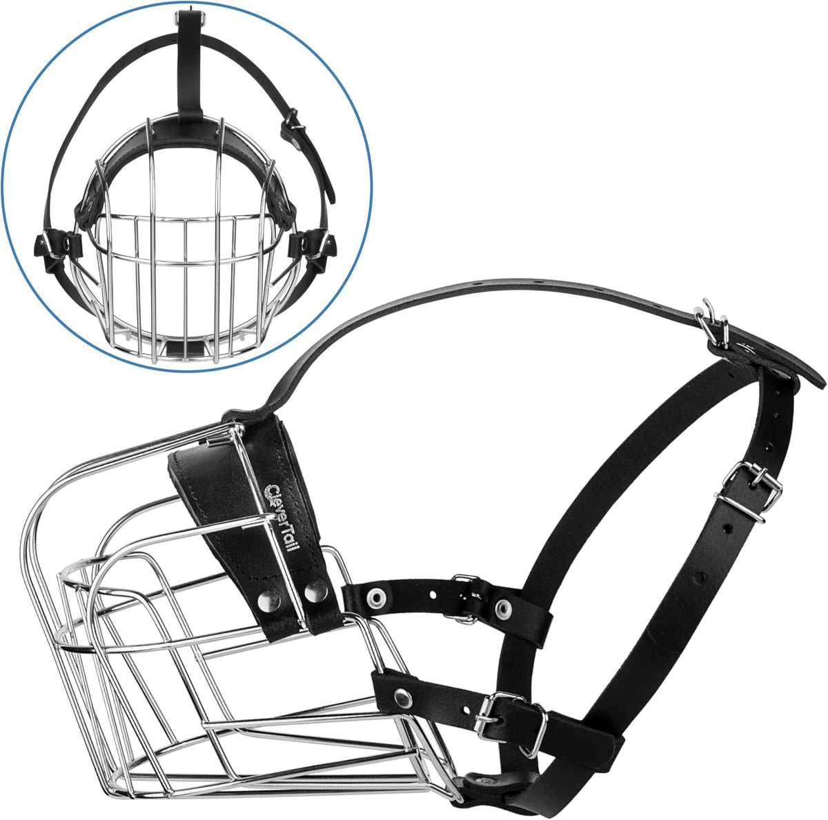 XL Metal Dog Muzzle for Large Sized Dogs - Large - image 2