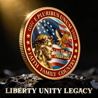 FLAGWIX USA 250th anniversary challenge coin with American Eagle, 1776-2026 - view 20