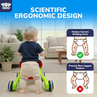 TOY Life 3-in-1 Baby Push Walker & Activity Center, 12+ Months - Primary Color - image 4