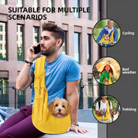 ARZQUT Dog and Cats Carrier Sling - Yellow - image 2