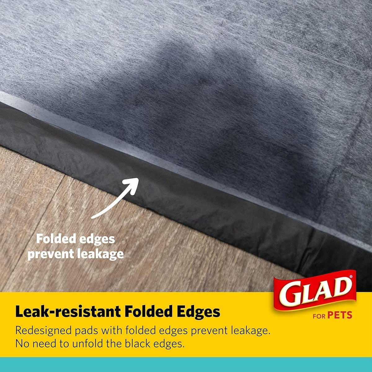 Glad for Pets, Activated Carbon Disposable, Dog Pee Pads - Medium / 240 - image 4