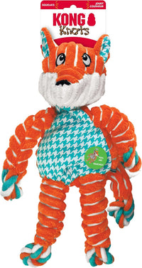 KONG Floppy Knots Rope and Plush Dog Toy - Fox / Medium/Large - image 3