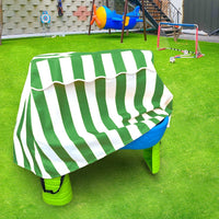 Kids Water Table Cover Fit Rain Showers Splash Pond Water Table - Green