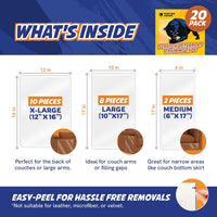 Panther Armor Cat Scratch Furniture Protector - 20 Sheets - image 2