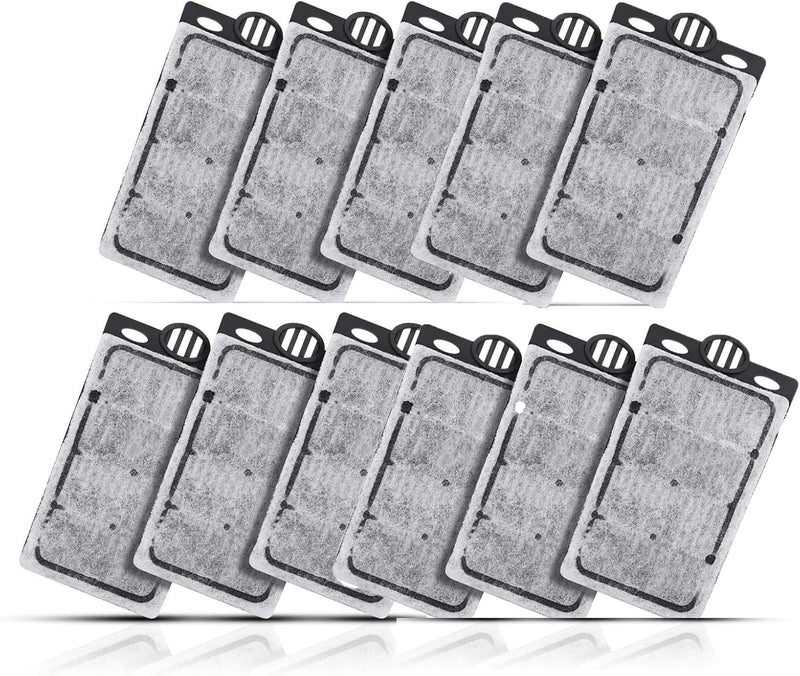 4pcs Aquarium Waterfall Reptiles Turtle Filter Cartridges Replacement - 11packs Filter Cartridges