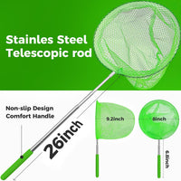 Kids Telescopic Butterfly Fishing Nets for Kids Catching Insect Net - 5 Pack-2 - image 2