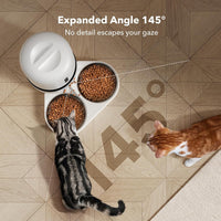 PETLIBRO Automatic Cat Feeder for 2 Cats - White / 5L (With Camera) - image 3