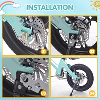 LEICHTEN Kickstand for Kids Bike - Black / For 16 Inch Wheel Bike - image 3