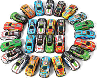 28 Pack Pull Back Cars for Kids