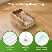 Cat Litter Box Liner XXL - 15 Count 47" x 24" Jumbo Litter Bags – Daily Care for Cats - 20 Count (Pack of 1) - image 3