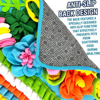 Snuffle Mat for Dogs, Sniff Mat for Cats Puppies Rabbits - Light Blue - image 3