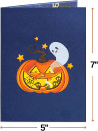 Paper Love Halloween Pumpkin Pop Up Card