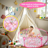 STARBOLO Gray Kids Ball Pit - Pink - image 3