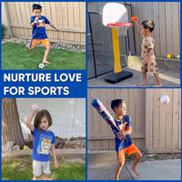 Toddler Ball Set, Foam Balls, Sports Outdoor Play Toys - image 4