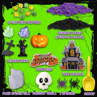AGENTLAN Ocean Sensory Bin with Sensory Sand - HALLOWEEN - image 4
