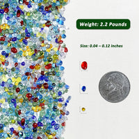 BXI 2.2 Lbs Small Aquarium Substrate Gravel Sand - Oceanic Mix‌ / 2.2 lbs, 0.04''-0.12''(Mini) - image 2