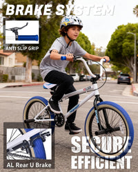 vollsch RUCKUS 20 inch kids freestyle BMX bike with pegs - view 14
