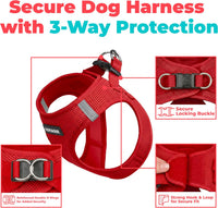Voyager Step-in Air Dog Vest Harness - Red / XXS (Chest: 12 - 13.5") - image 2