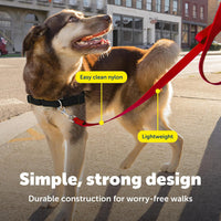 PetSafe Nylon Dog Leash, Strong, Durable - 1 Count (Pack of 1) / Red - image 3