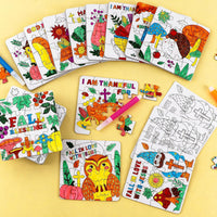MUOUAKATE Christian Halloween crafts for kids, 24 blank coloring puzzle sets - view 15