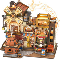 CUTEBEE 3D Wooden Puzzle for Adults - Bread Factory