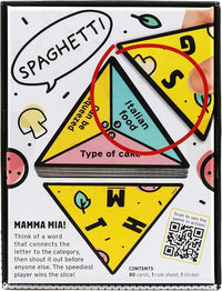 Big Potato P for Pizza: Family Card Game | Great for Adults and Kids | Perfect for The Holidays and Family Game Night | Compact Card Game