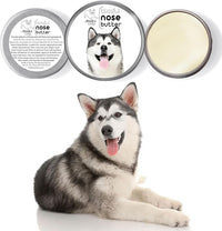 The Blissful Dog Malamute Nose Butter for Dry, Cracked Skin, Lick-Safe Dog Nose Balm with Moisturizing Shea Butter, Almond, Olive, and Essential Oils, Pet Supplies, Uncented, 1 oz.