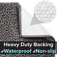 CatGuru Cat Litter Mat, Waterproof Litter Box Mat - Dark/ Heavy-Duty / Medium - image 3