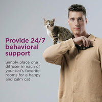 COMFORT ZONE Value Kit: 3 Cat Calming Diffusers & 6 Refills; Cat Pheromones Help Anxiety; Reduce Stress, Urine Marking, Scratching