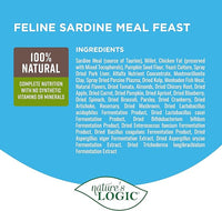Nature's Logic Sardine Dry Cat Food (1 Pack), 15.4 lb