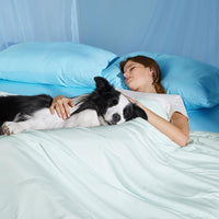 Bedsure Breathable Lightweight Cooling Blanket for Small Dogs - XL(50x60") / Pale Jade - image 2