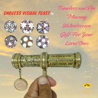 MAH Handcrafted Brass Kaleidoscope - Kaleidoscope – Wonder Edition 2 - image 4